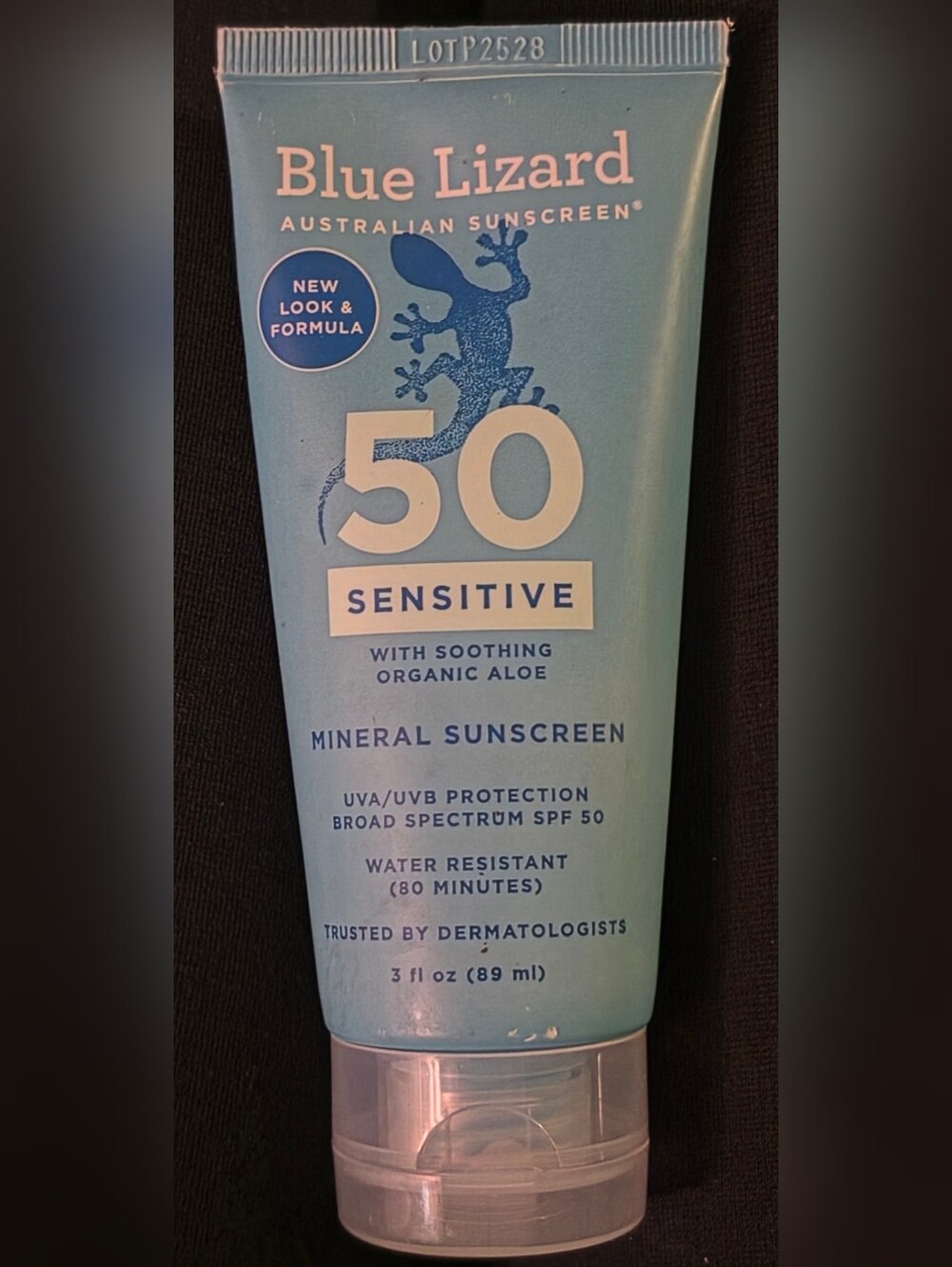 NEW BLUE LIZARD AUSTRALIAN SUNSCREEN Sensitive Mineral Sunscreen Lotion SPF 50+ - Picture 2 of 8